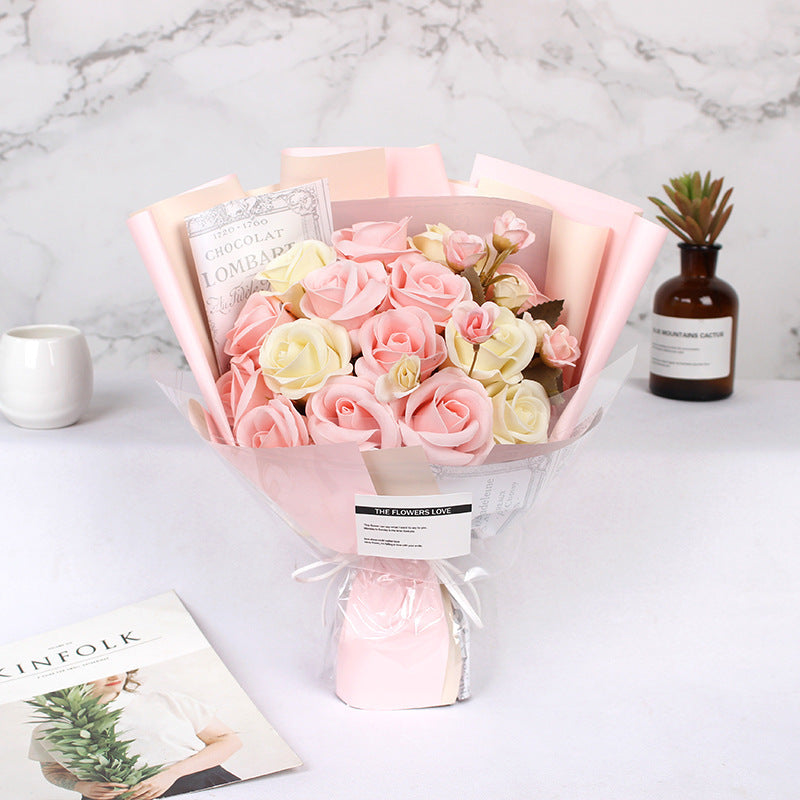 Soap Flower Bouquet