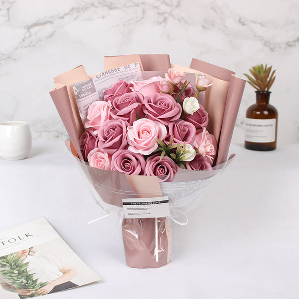 Soap Flower Bouquet