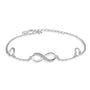 Infinite Love Sterling Silver Bracelet