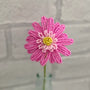 Beaded Flower Craft Kit - Gerbera (Pink)