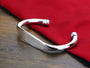 Silver Glossy Couples Bracelet