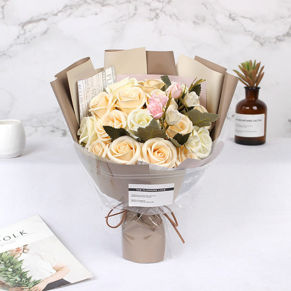 Soap Flower Bouquet