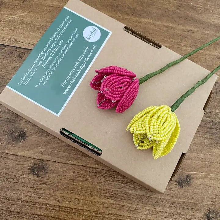 Beaded Flower Craft Kit - Tulip