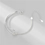Sterling Silver Knotted Bracelet