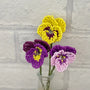 Beaded Flower Craft Kit - Pansy