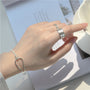 Sterling Silver Knotted Bracelet