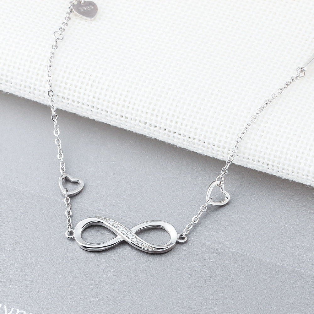 Infinite Love Sterling Silver Bracelet
