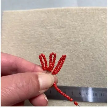 Beaded Flower Craft Kit - Poppy