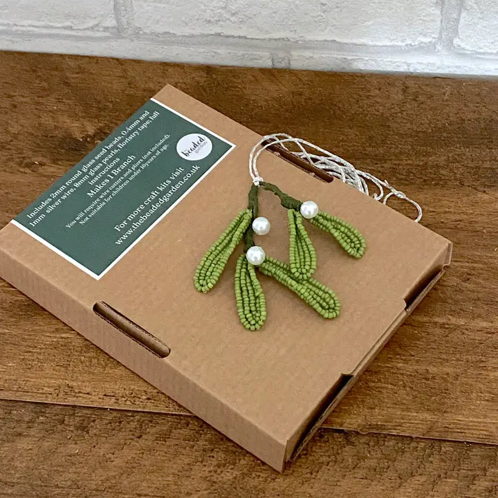 Beaded Craft Kit - Mistletoe