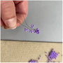Beaded Flower Craft Kit - Lavender