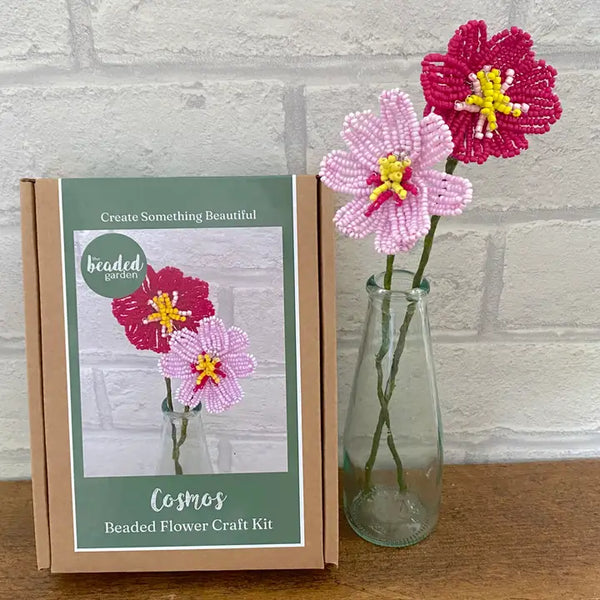 Beaded Flower Craft Kit - Cosmos