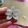 Beaded Pot Plant Craft Kit - Orchid