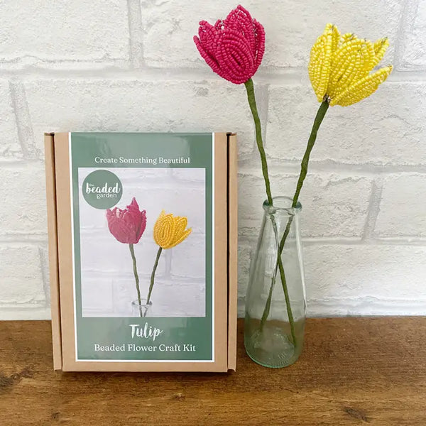 Beaded Flower Craft Kit - Tulip