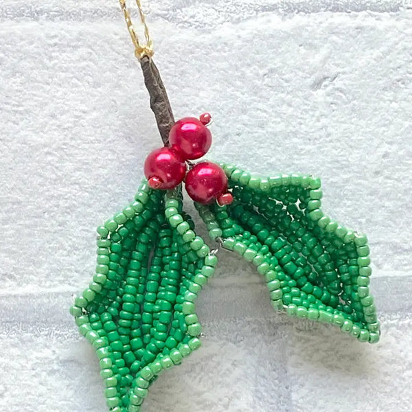 Beaded Craft Kit - Holly