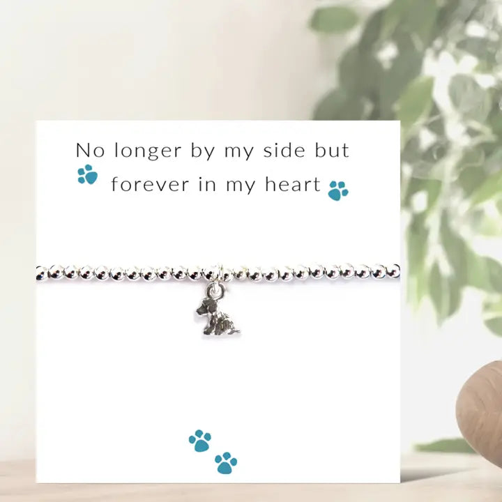No Longer By My Side - Dog Bracelet