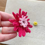Beaded Flower Craft Kit - Gerbera (Pink)