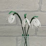 Beaded Flower Craft Kit - Snowdrop