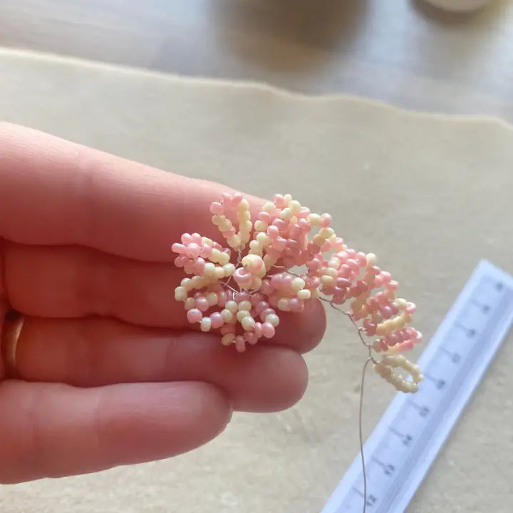 Beaded Flower Craft Kit - Peony