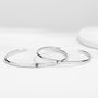 Silver Sun And Moon Couple Bracelets
