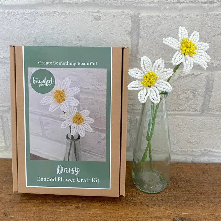 Beaded Flower Craft Kit - Daisy