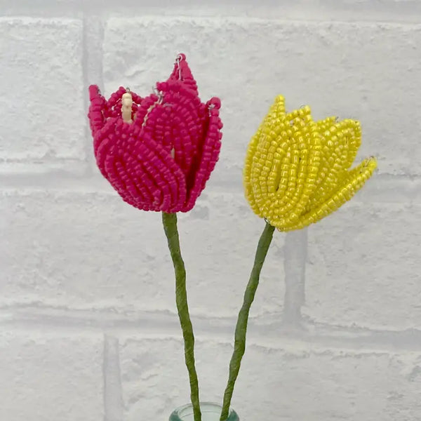 Beaded Flower Craft Kit - Tulip