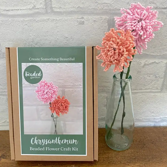Beaded Flower Craft Kit - Chrysanthemum