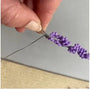 Beaded Flower Craft Kit - Lavender