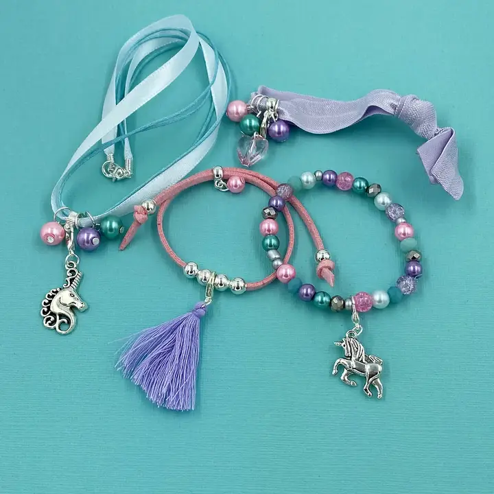 Unicorn Jewellery Making Kit For Children