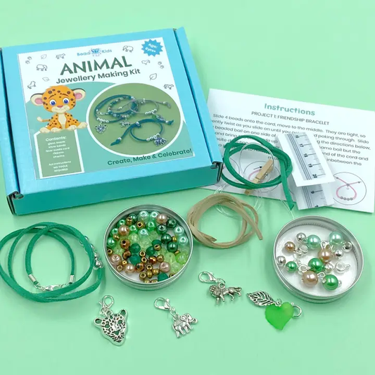 Animal Jewellery Making Kit For Children