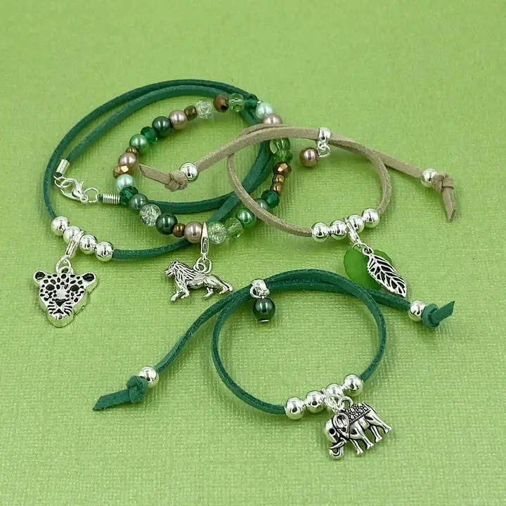 Animal Jewellery Making Kit For Children
