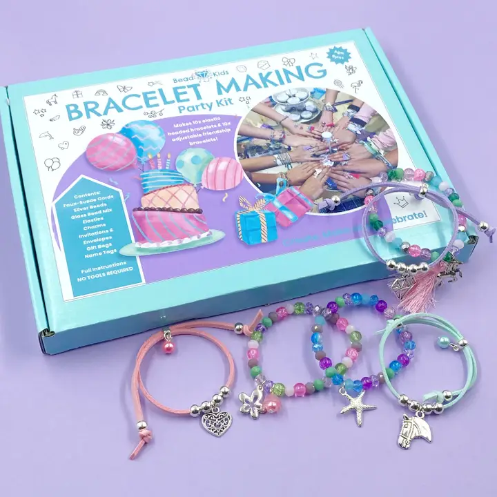 Children's Bracelet Making Party Kit