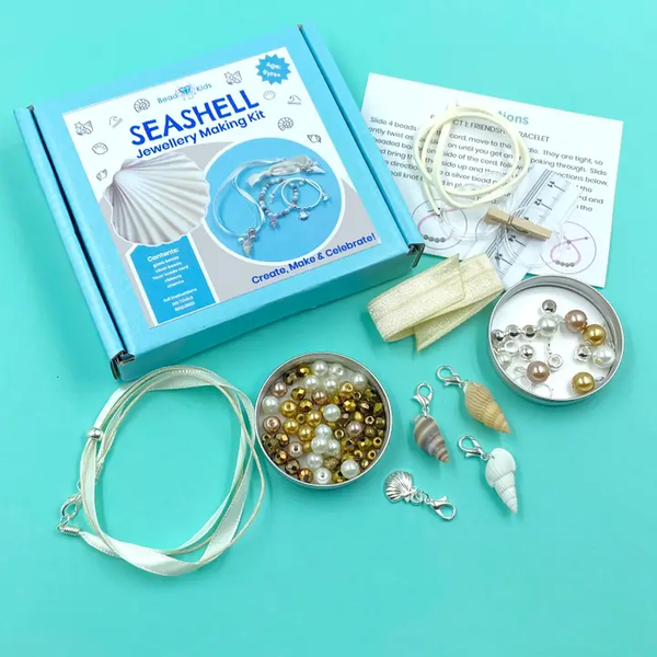 Seashell Jewellery Making Kit For Children
