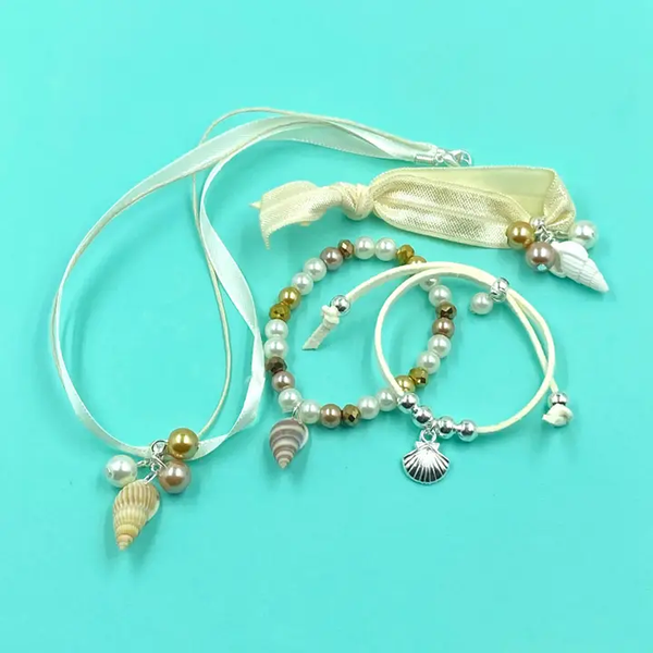 Seashell Jewellery Making Kit For Children