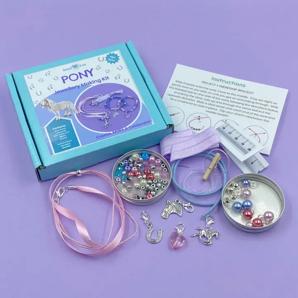 Pony Jewellery Making Kit For Children