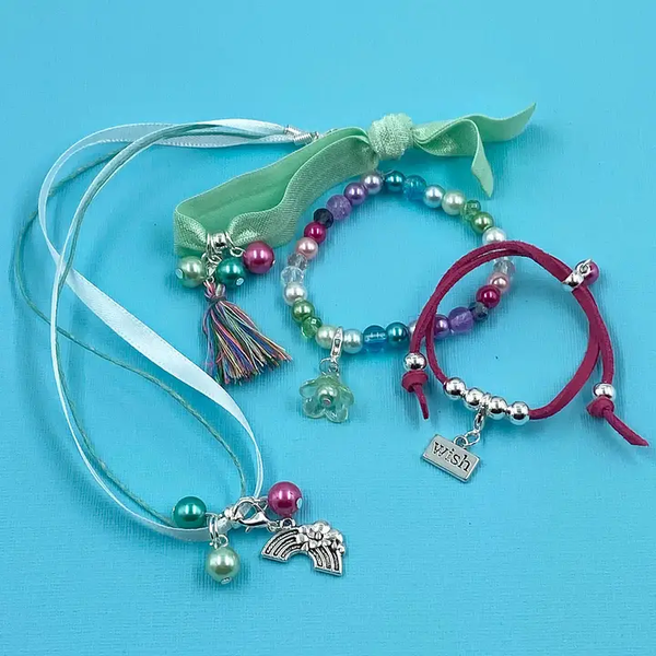 Rainbow Jewellery Making Kit For Children