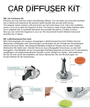 Car Diffuser Kit - Dragonfly