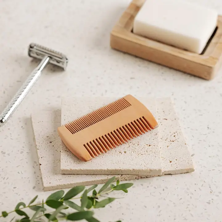 Wooden Beard Grooming Comb