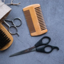 Wooden Beard Grooming Comb